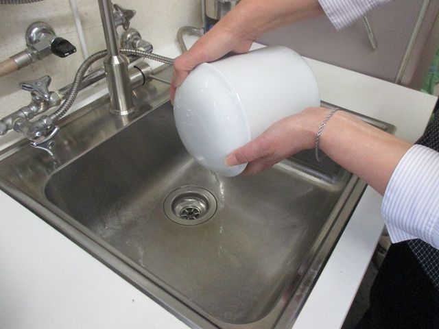 お骨を送る準備1