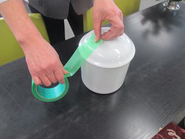 お骨を送る準備2